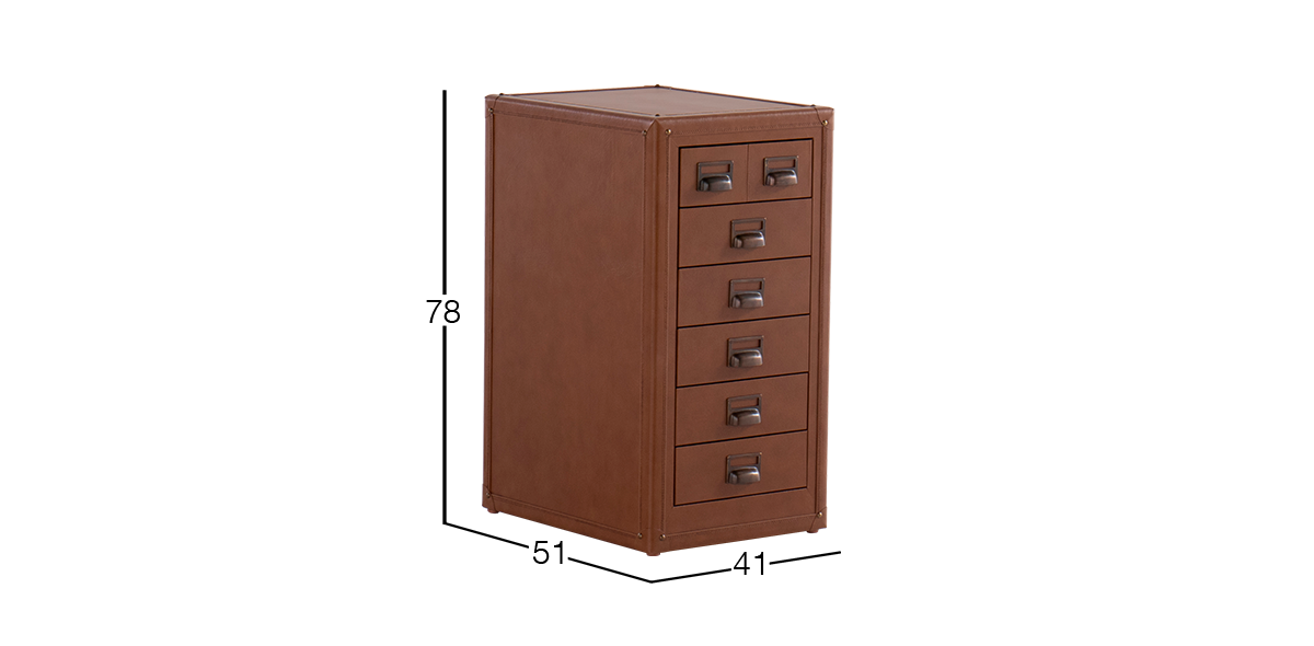 Cajonera Bamberg Cognac