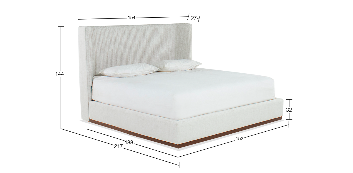 Cama Matrimonial Svet Beige