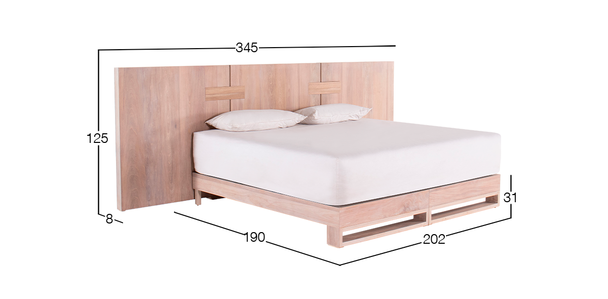 Cama King Size Finn
