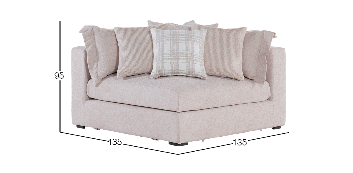 Esquinero Essenza Beige