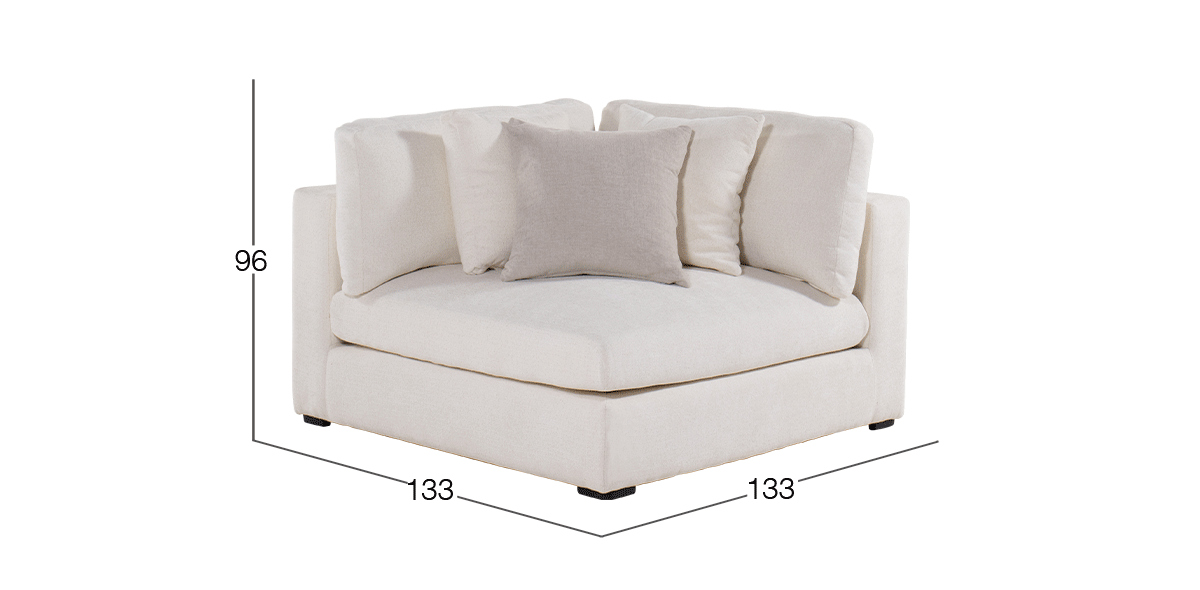 Sillón Esquinero Vermont Beige