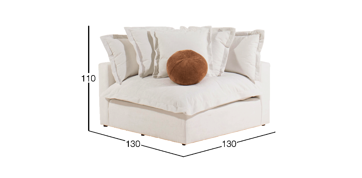 Esquinero Trivoli Beige