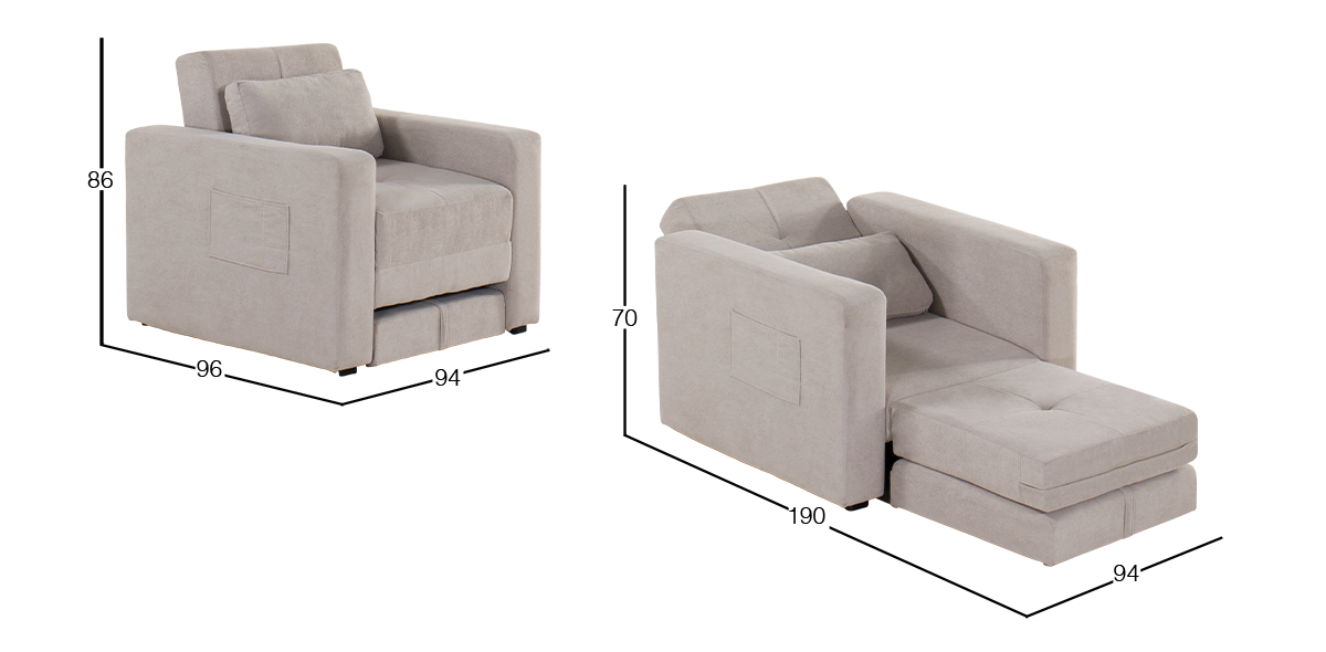 Sillón Pekin Beige