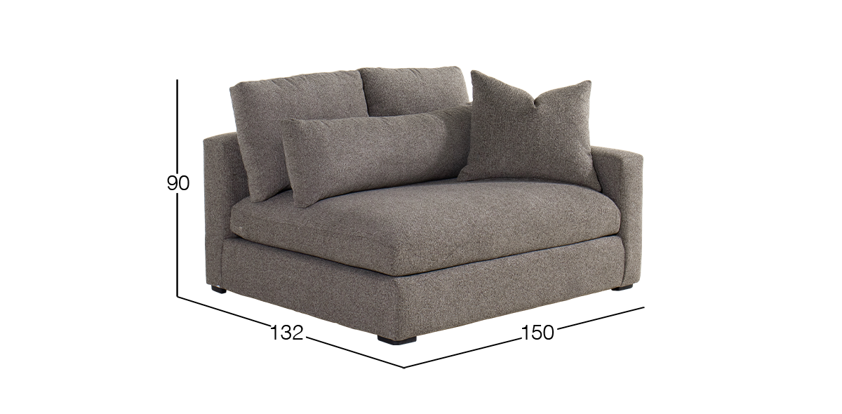 Sillón Derecho Alexander Café