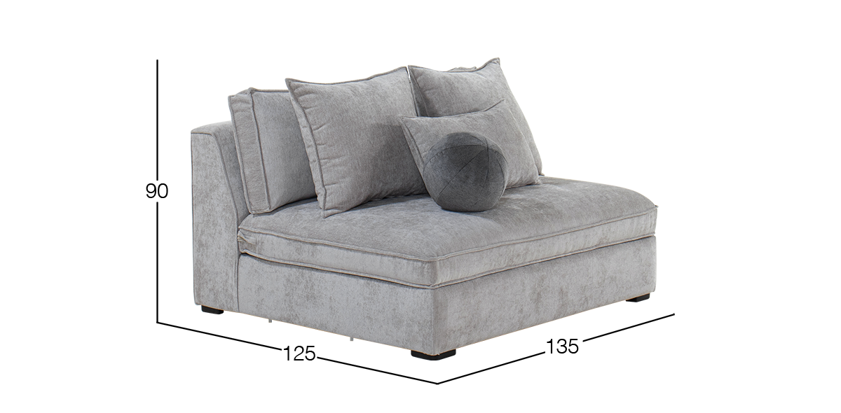 Sillón sin Brazos Tramontana Café