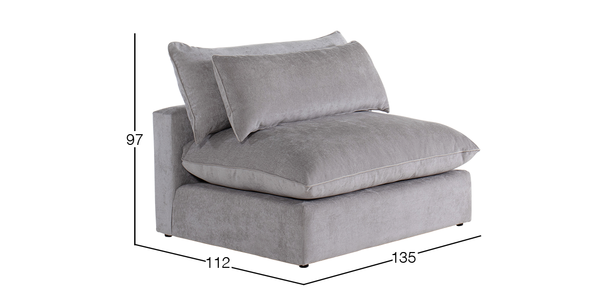 Sillón Kitson Gris