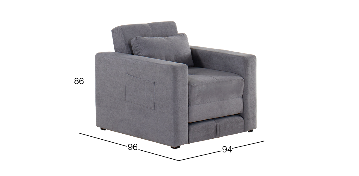 Sillón Pekin Gris