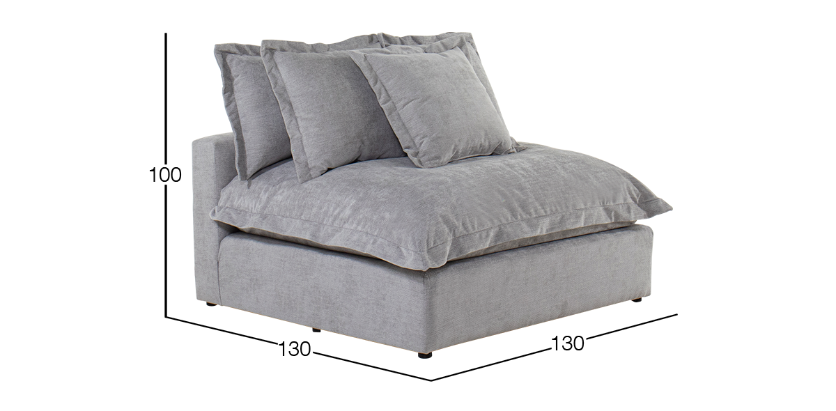 Sillón Trivoli Gris