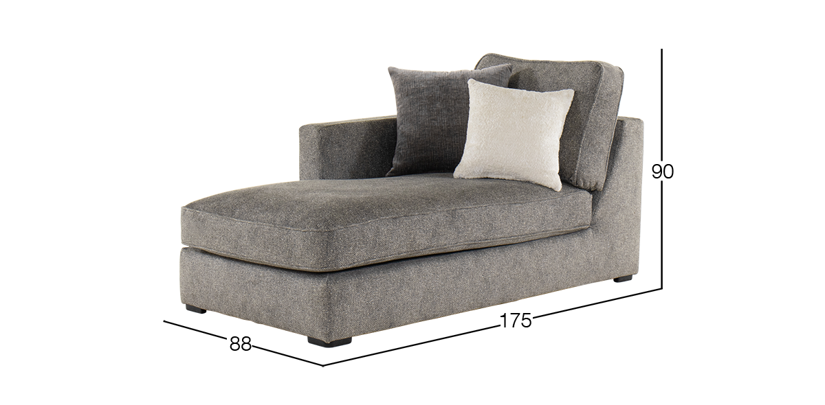 Chaise Long Izquierdo Bogart Café