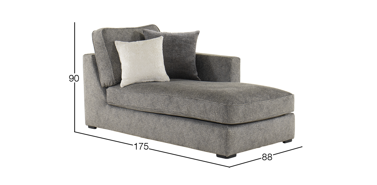 Chaise Long Derecho Bogart Café