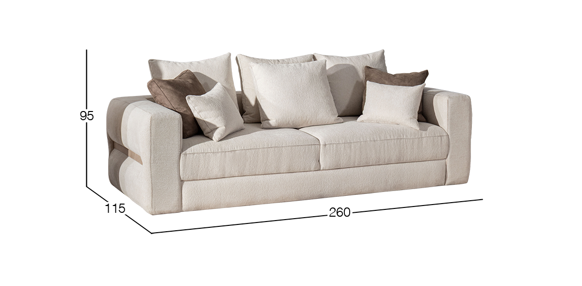 Sofá Keaton Beige