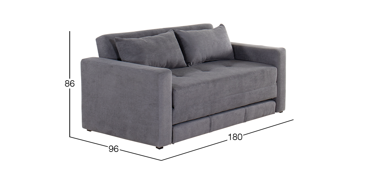 Sofá Cama Beijing Gris