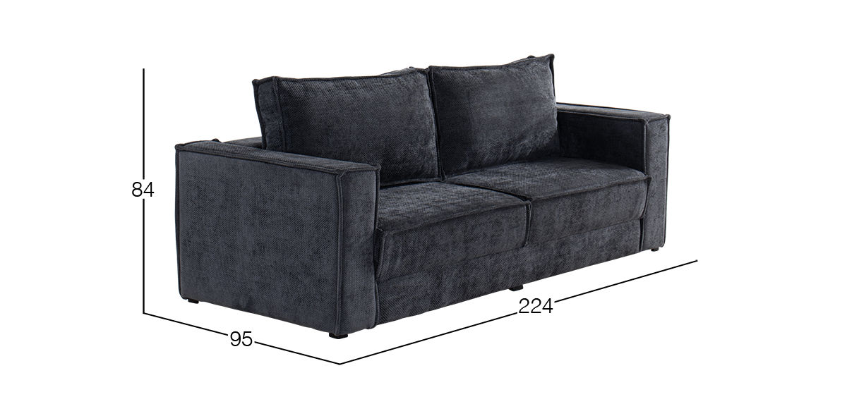 Sofá Cama Genova Gris