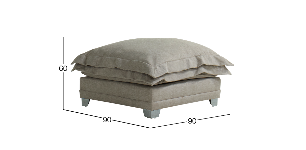 Ottoman Daria Mod Beige